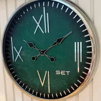 ساعت دیواری فلزی چوبی|ساعت دیواری و تزئینی|ساوه, |دیوار
