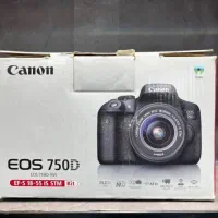 دوربین کانن EOS 750D 18-55|دوربین عکاسی و فیلم‌برداری|تهران, حکیمیه|دیوار