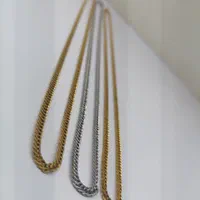 گردنبند کارتیر 0.8mm کاملا مشابه طلا وارداتی دبی|بدلیجات|تهران, نبی اکرم|دیوار