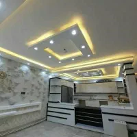 دکوراسیون کاغذ دیواری سقف کاذب بازسازی