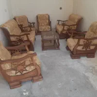 مبلمان دست ساز (چوب جنگلی)|مبلمان خانگی و میز عسلی|شیراز, بالا کفت|دیوار