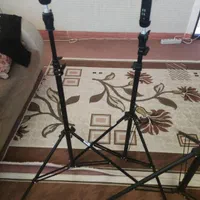 فروش دو عدد نانلایت باتومی  همراه ۳عدد پایه نور|دوربین عکاسی و فیلم‌برداری|بوکان, |دیوار