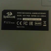کیبورد گیمینگ مکانیکال Redragon K-617|قطعات و لوازم جانبی رایانه|تهران, ایران|دیوار