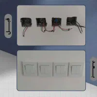 برقکار حرفه‌ای ساختمان|خدمات پیشه و مهارت|شیراز, زرهی|دیوار