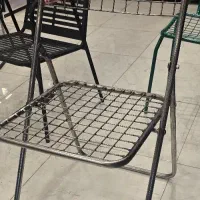 صندلی فلزی تاشو کافه رستوران تالارباغ روف فضای باز