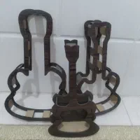 سه عدد دیوار کوب گیتار  جای تزیینات  کاملا نو|صنایع دستی و سایر لوازم تزئینی|قم, آذر (نکویی)|دیوار