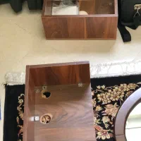 سه عدد آینه چوبی با زیر اینه ای|آینه|تهران, شهرک خرازی|دیوار