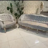 مبل زمرد و کویین فرانسوی|مبلمان خانگی و میز عسلی|قم, قلعه کامکار|دیوار