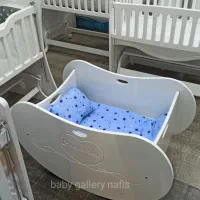 گهواره سنتی مدل رمانیک تخت کنار مادر مدل رمانیک|تخت و صندلی بچه|تبریز, |دیوار