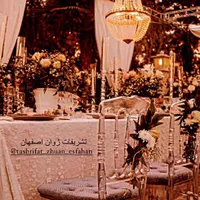 اجاره میز و صندلی و‌لوازم لوکس جهت جشن‌ها|خدمات پذیرایی، مراسم|اصفهان, بهارستان|دیوار