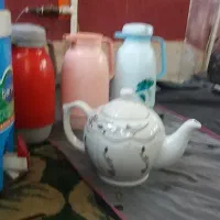 فلاکس وکلمندبزرگ.‌‌سالم‌.وپایه دار.ووغیره|قوری، کتری، قهوه‌ساز دستی|قم, علی آباد سعدگان|دیوار