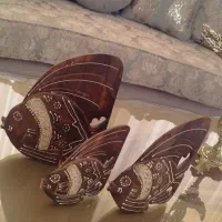 ماهی و فیل چوبی دکوری