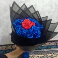 گل روبانی|گل مصنوعی|قرچک, زیبا شهر|دیوار