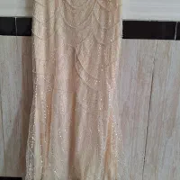 پیراهن سنگدوزی شده بسیار فاخر|لباس|خرمآباد, |دیوار