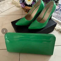 کیف و کفش سبز خوشرنگ