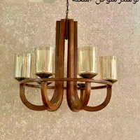 لوستر چوبی مدل سوگول