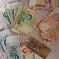 اسکناس قدیمی ۱۶ تا ۵۰۰ ۱۴ تا ۱۰۰۰