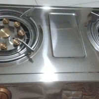 گاز استیل اصل خارجی  بفروش میرسد|اجاق گاز و لوازم برقی پخت‌وپز|قشم, |دیوار