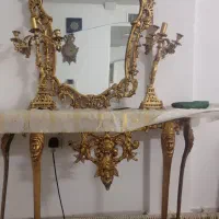 آینه کنسول برنجی