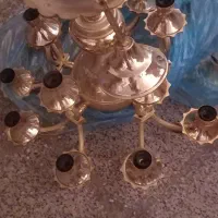 ۲ عددلوستر ۱۵ شعله مدل آویزان