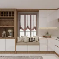ساخت و نصب انواع کمد دیواری و کابینت و درب ،