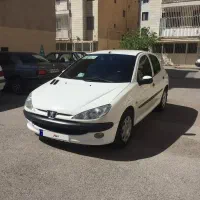 ۲۰۶ تیپ ۲ مدل ۸۶ سفید صدفی