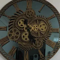 ساعت دیواری چرخ دنده ای