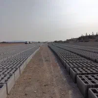 بلوک پوکه و سیمانی