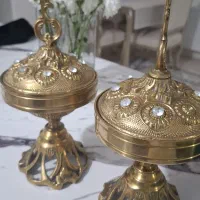 شکلات خوری برنجی|ظروف سرو و پذیرایی|رباطکریم, نصیرشهر|دیوار