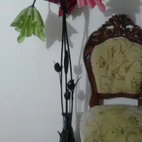 اباژور سه شعله فلزیاباژور|چراغ خواب و آباژور|مهاباد (آذربایجان غربی), |دیوار