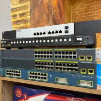 سوییچ سیسکو 24 پورت 48 پورت معمولی و poe ریفر