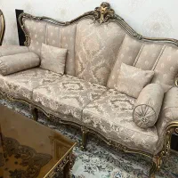 مبلمان سلطنتی 9 نفره|مبلمان خانگی و میز عسلی|ری, دیلمان|دیوار
