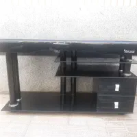 میز ال س دی در حد نو دارای دو کشو