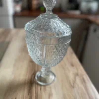 شکلات خوری بلور پایه دار پاشاباغچه
