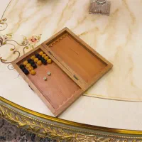 تخته نرد و شطرنج  خاتم‌کاری|کلکسیون اشیاء عتیقه|تهران, اکباتان|دیوار