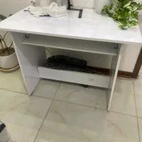 میز تحریر ام دی اف سفید