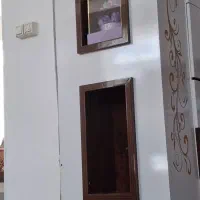 دکور اشپزخانه کنار یخچال ام.دی. اف