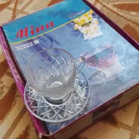فنجان نعلبکی بلور