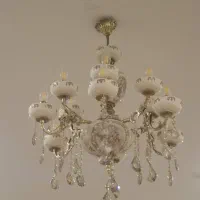 دو عدد لوستر طرح فرشته