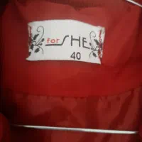 پالتو کلاهدار زنانه زرشکی ترک