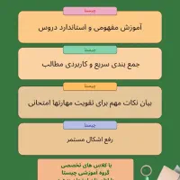 تدریس خصوصی در کلاسهای ۱ تا ۳ نفره آموزشگاه چیستا|خدمات آموزشی|تهران, تهرانسر شرقی|دیوار