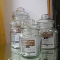 بانکه شیشه ای درب دار