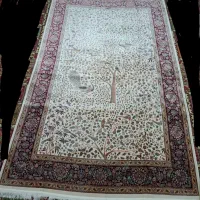 فرش ابریشم ۳ متره نو