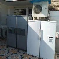 کولر سالم سوخته یخچال فریزر سالم سوخته خریدارهستم