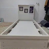 تخت خواب یک نفره درجه یک بدون خط و خش