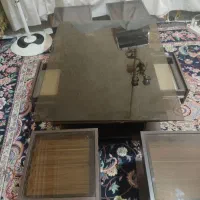 میز جلو مبلی و چهارتا عسلی|مبلمان خانگی و میز عسلی|بهارستان, |دیوار