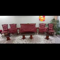 مبل ۹ نفره و میز ناهار خوری ۸ نفره تمیز