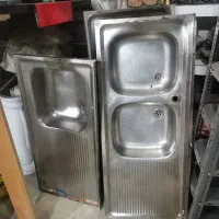 کابینت هود روکار و سینک ظرفشویی تک قلو و دو قلو