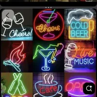 تابلو نئون خاص و شیک برای کسب‌وکار و دکور اتاق