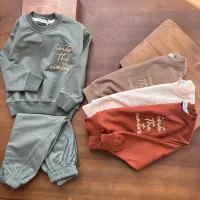 بلوز شلوار پاییزی اسپرت لاکچری لباس بچه گانه|کفش و لباس بچه|کرج, دهقان ویلا|دیوار